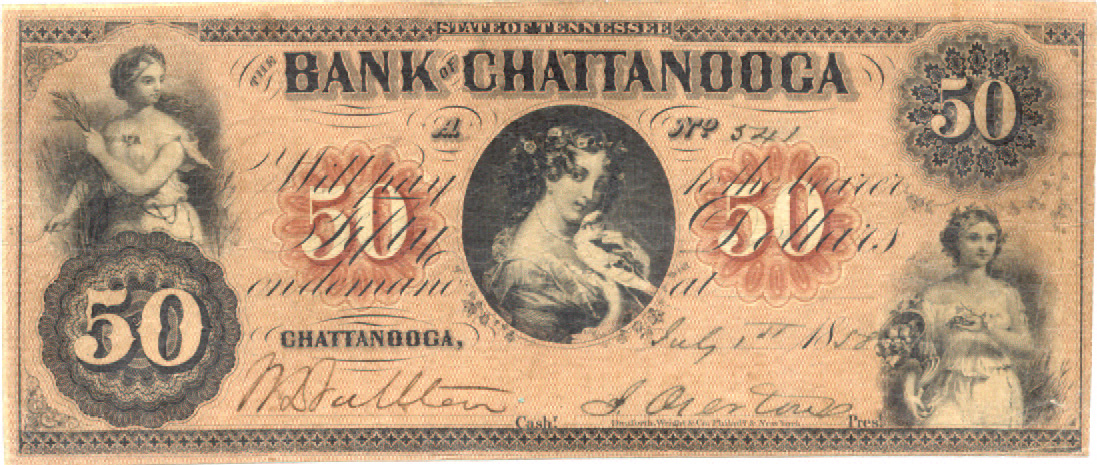 Bk Chattanooga $50 proof